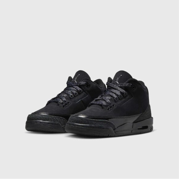 Air Jordan 3 Retro Black Cat (2025) Fast Ship! "MULTIPLE SIZE" - Picture 1 of 8